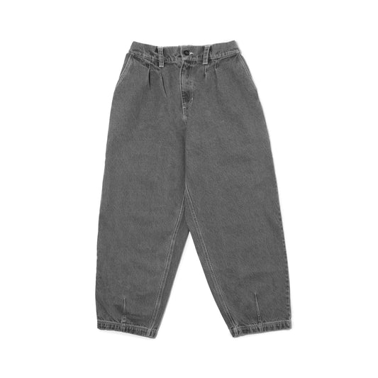 POETIC COLLECTIVE BALLON PANTS - GREY DENIM WASH