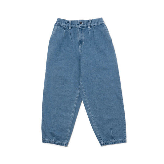 POETIC COLLECTIVE BALLON PANTS - LIGHT DENIM WASH