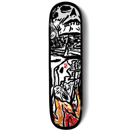 Burning Skull Frame Board