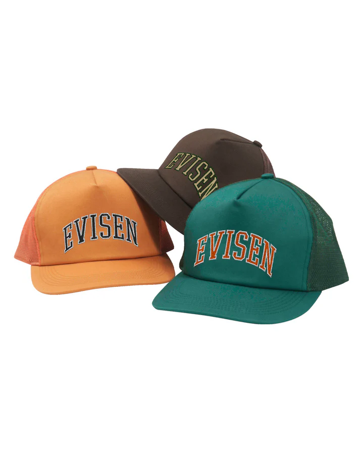 COLLEGE MESH CAP - ORANGE