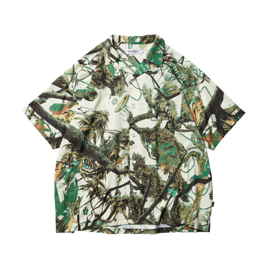 EVISEN PINE TREE CAMO SHIRT - IVORY