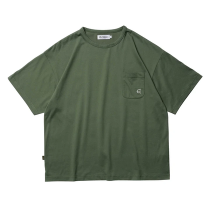 EVISEN STRETCH FIBER T-SHIRT - OLIVE