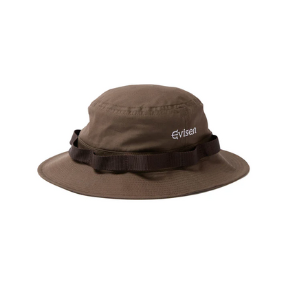 EVISEN LOGO MILITARY HAT - BROWN