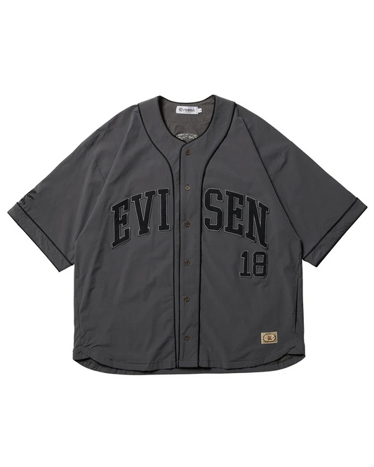 OFFICIAL REPLICA BASEBALL SHIRT - CHARCOAL
