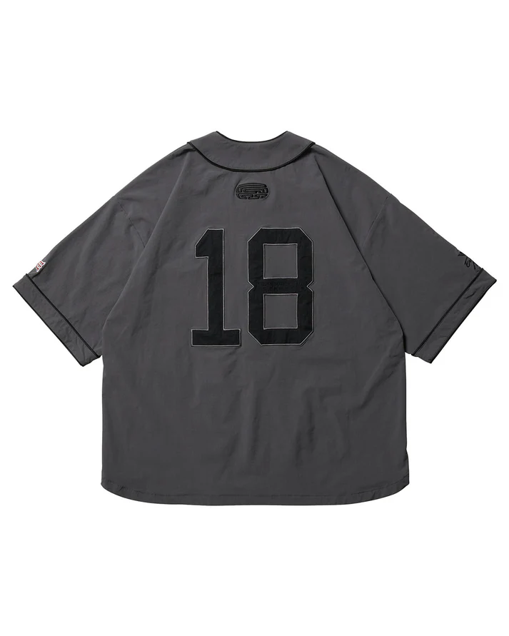 OFFICIAL REPLICA BASEBALL SHIRT - CHARCOAL
