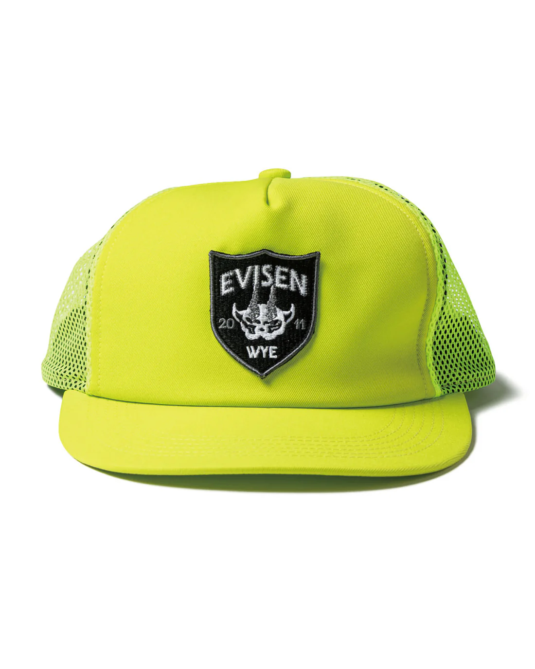 EMBLEM MESH CAP - NEON YELLOW
