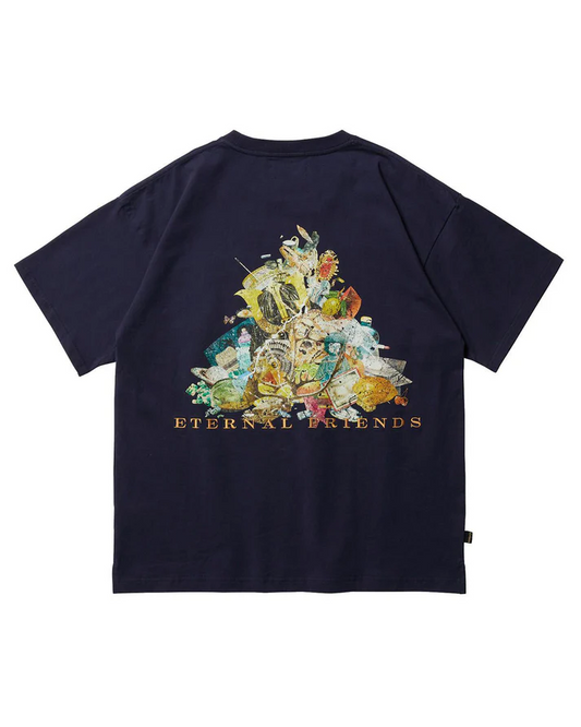ETERNAL FRIENDS TEE - NAVY