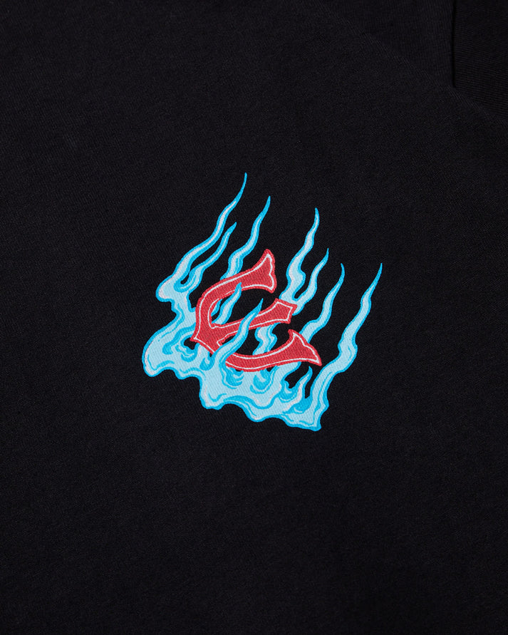 SEIKAIKA TEE - BLACK