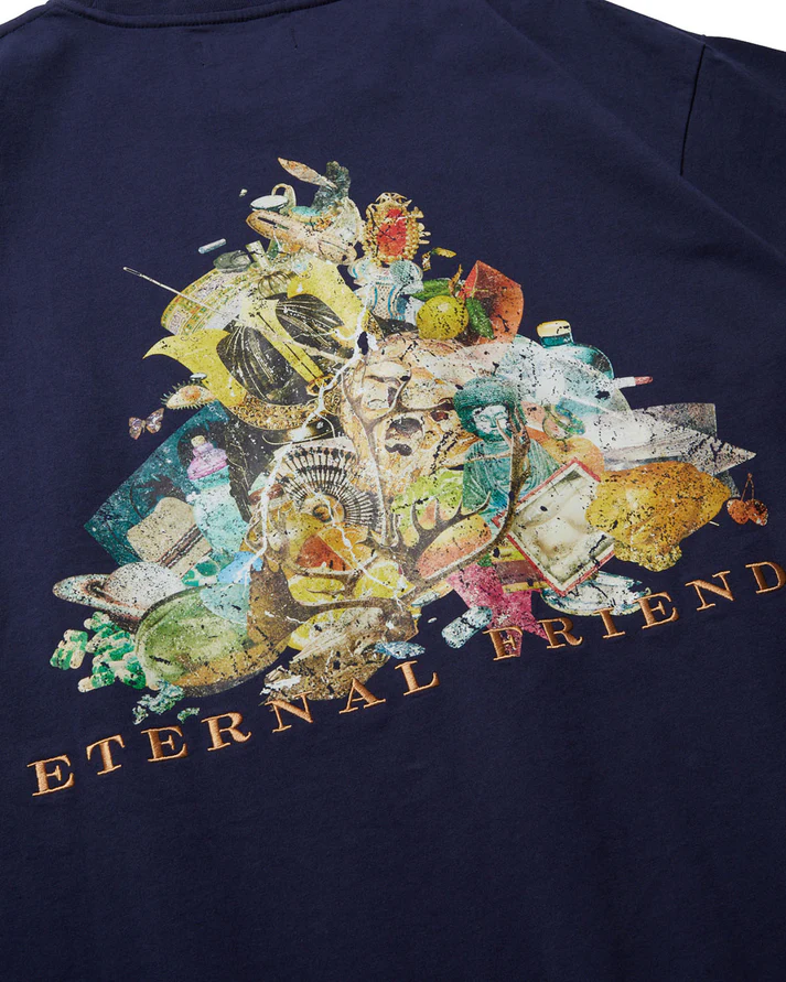 ETERNAL FRIENDS TEE - NAVY