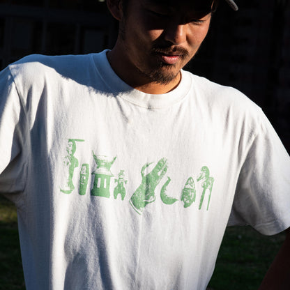 HANIWA TEE (NATURAL)
