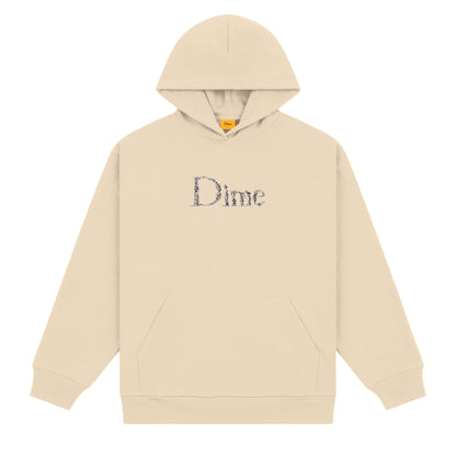 DIME CLASSIC SKULL HOODIE FOG