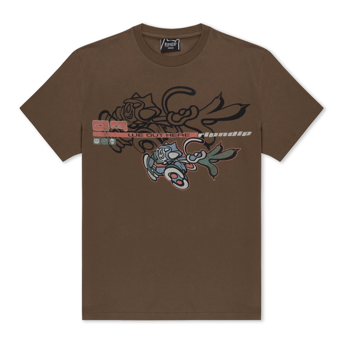 Cyclone Tee (Dusty Brown)