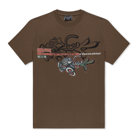 Cyclone Tee (Dusty Brown)
