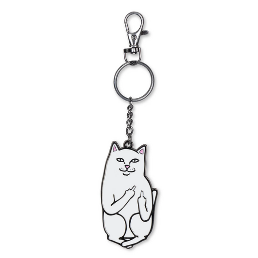 RIPNDIP LORD NERMAL KEYCHAIN (WHITE)