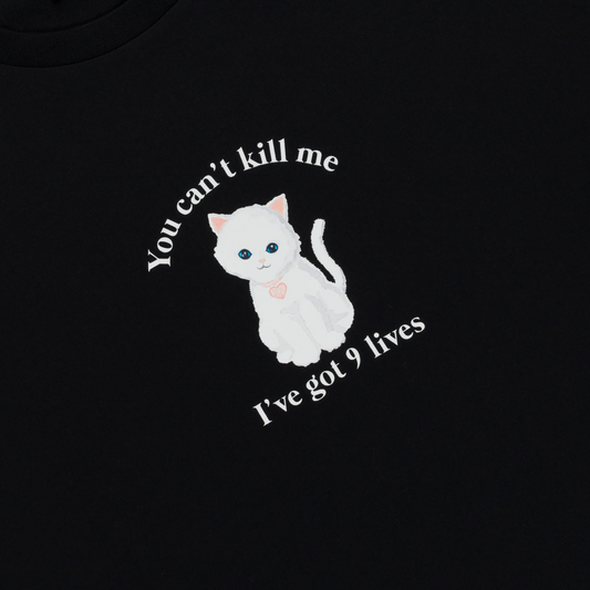 9 Lives Tee (Black)