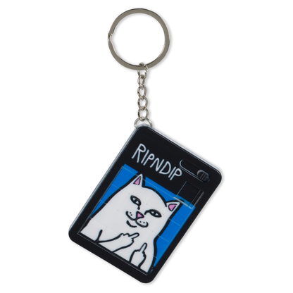 Lord Nermal Puzzle Keychain (Black)