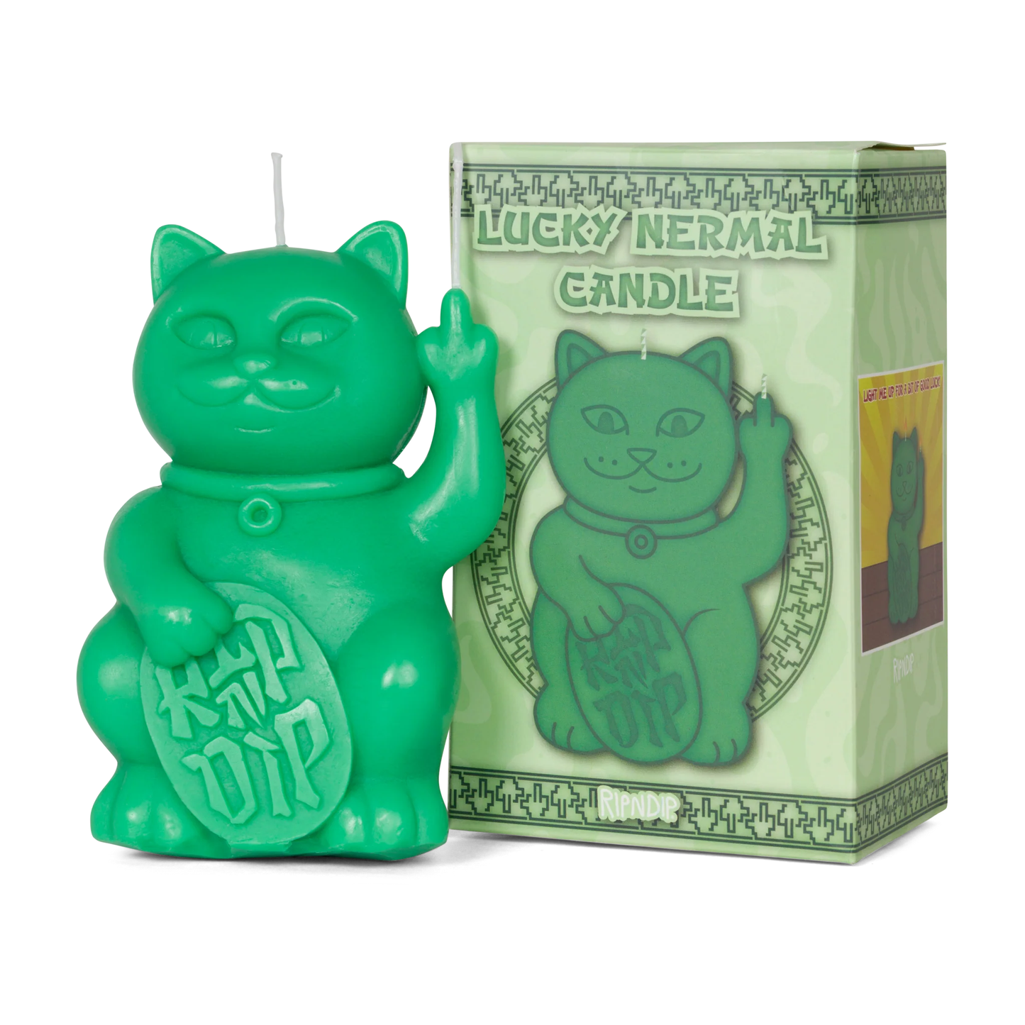 Lucky Nermal Candle (Green)