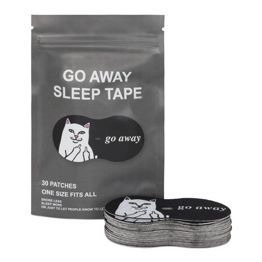 Go Away Sleep Tape (Black)