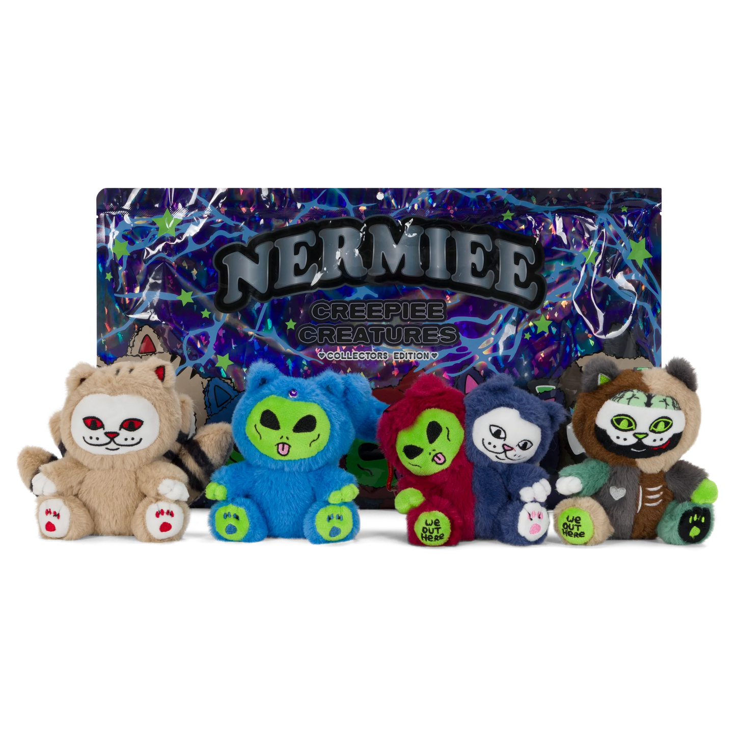 Nermiee Creepiee Creatures Mystery Bag 收藏版盲盒娃娃鑰匙扣