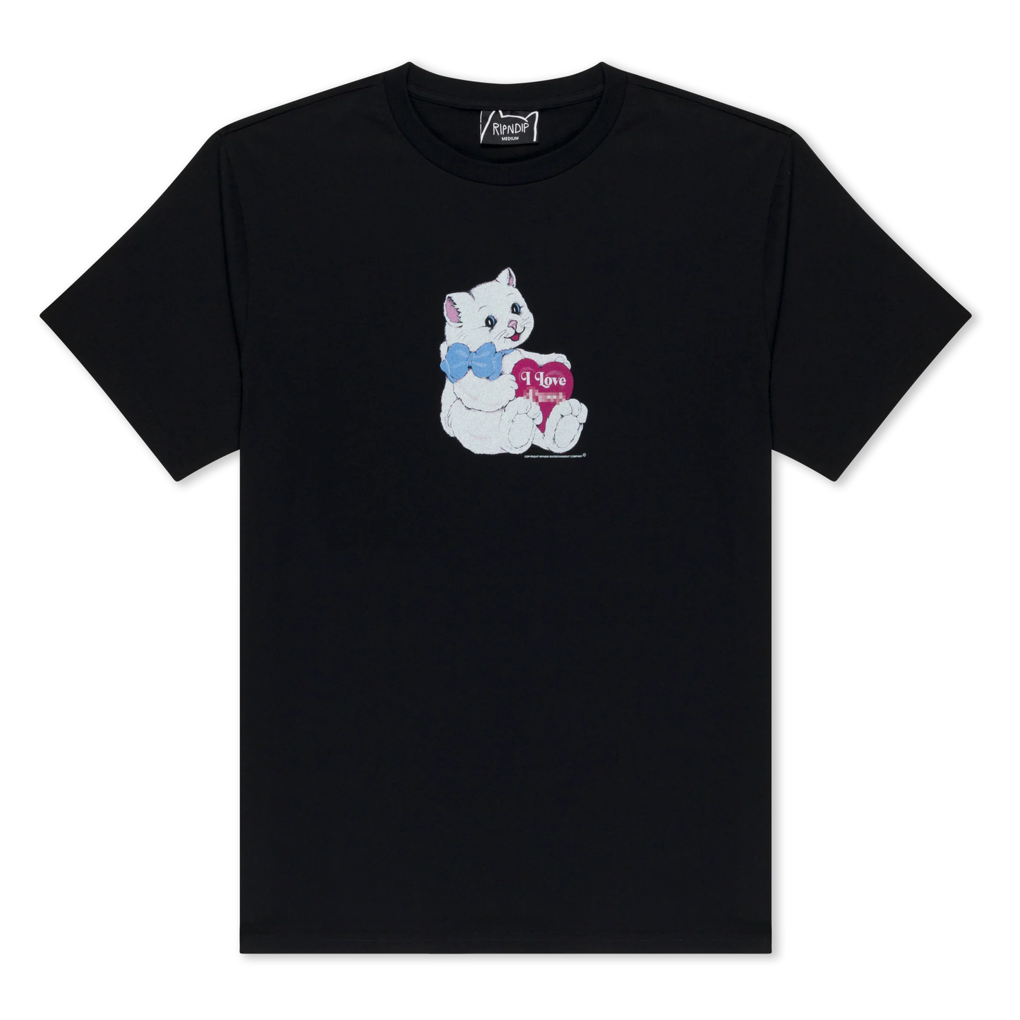 I Love Cats Tee (Black)
