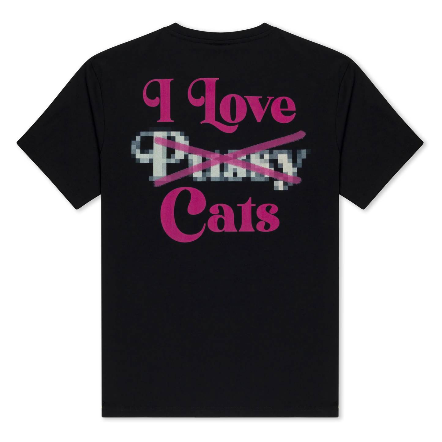 I Love Cats Tee (Black)