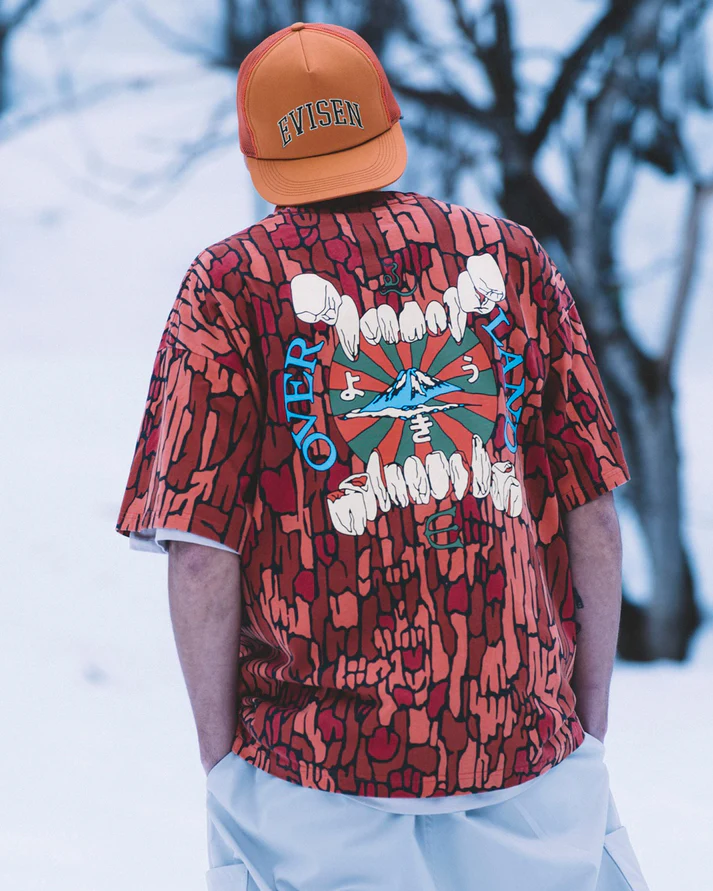 COLLEGE MESH CAP - ORANGE