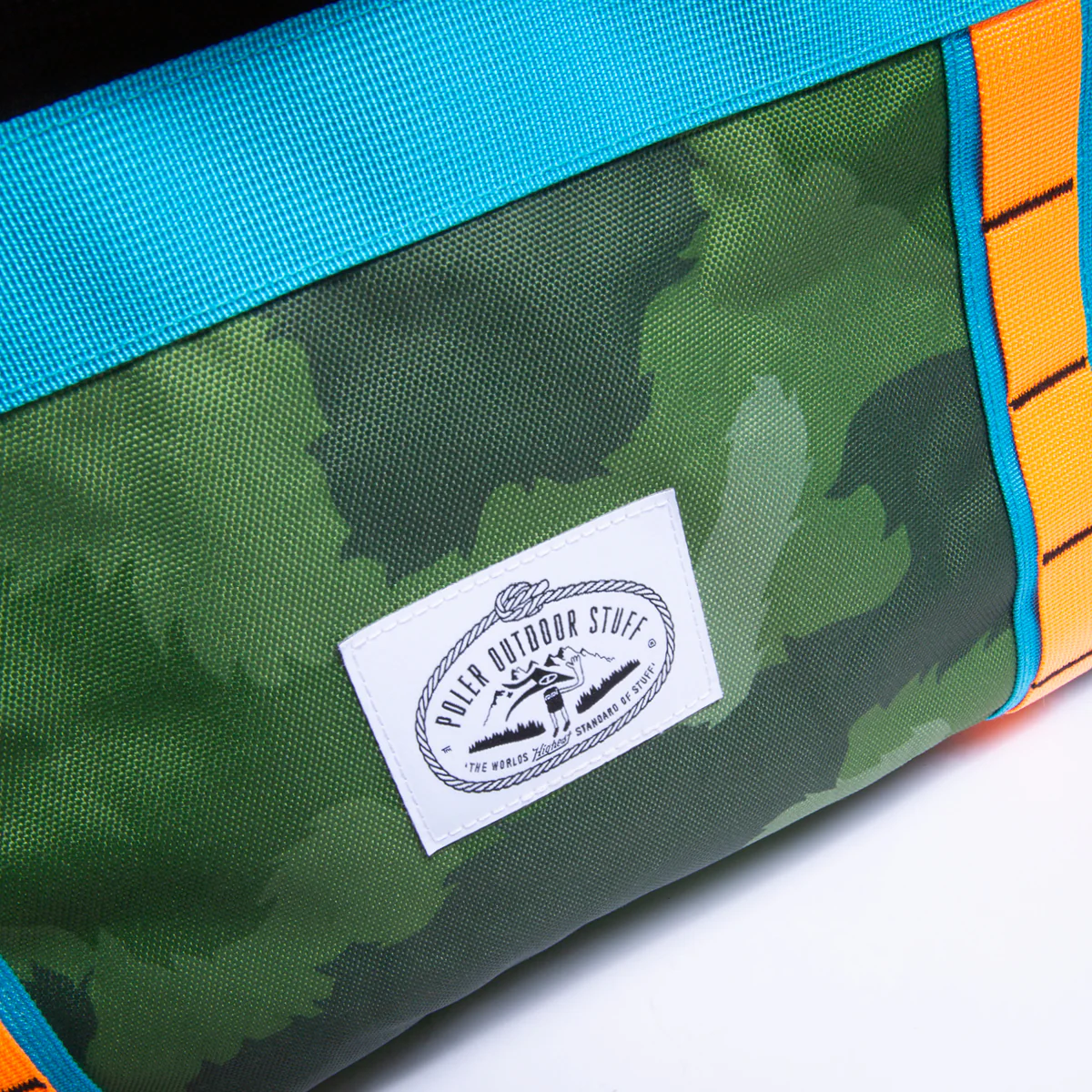 LAKAI X POLER FURRY CAMO ELEVATED DUFFEL BAG