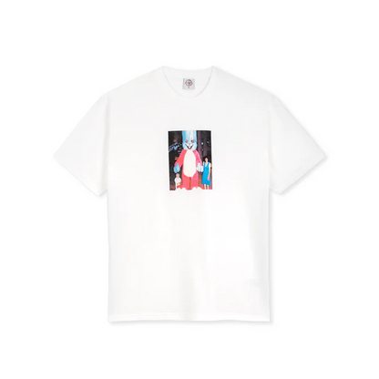 POLAR SKATE CO. TEE BUNNY - WHITE