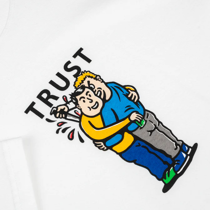 POLAR SKATE CO. TEE TRUST - WHITE