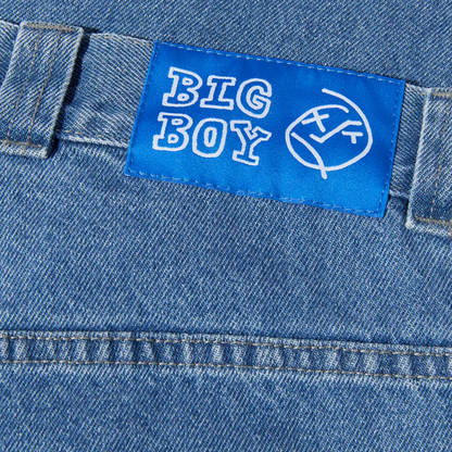 POLAR SKATE CO. BIG BOY PANTS - MID BLUE