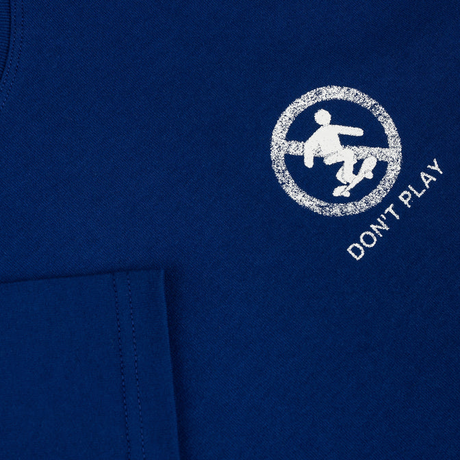 POLAR SKATE CO. DON'T PLAY - DEEP ROYAL BLUE