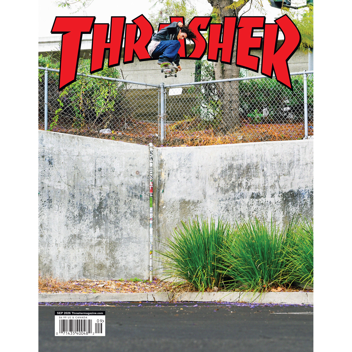 THRASHER MAGAZINE September 2026 ISSUE #554