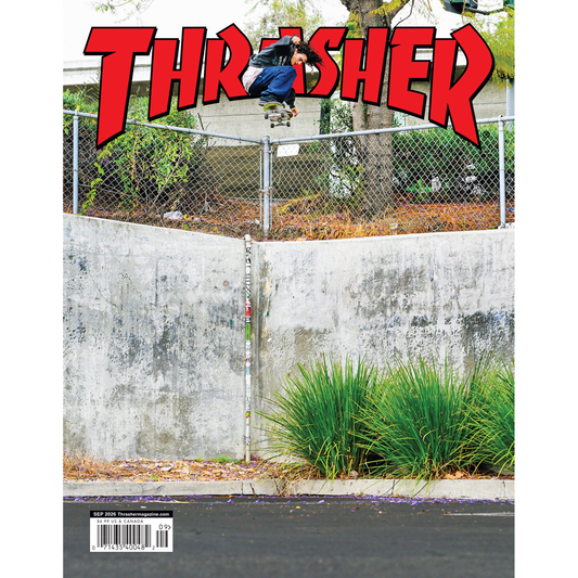 THRASHER MAGAZINE September 2026 ISSUE #554