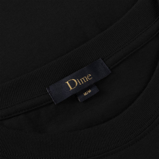 DIME CLASSIC SKULL T-SHIRT BLACK