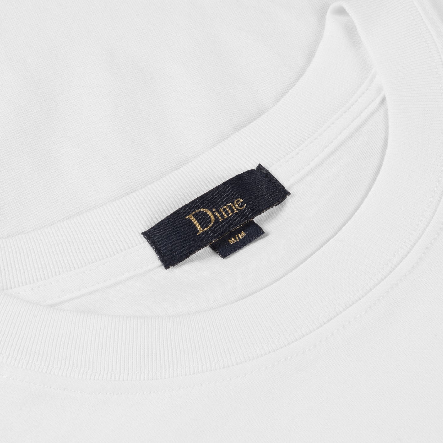 DIME CLASSIC SKULL T-SHIRT WHITE