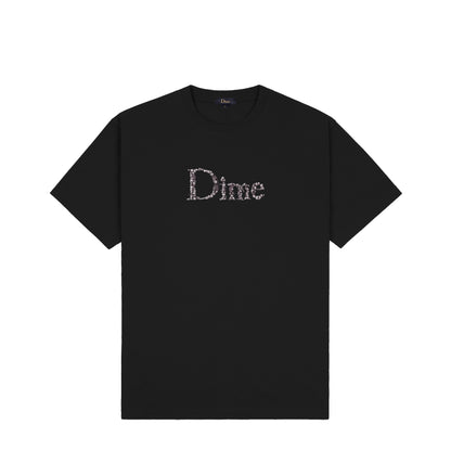 DIME CLASSIC SKULL T-SHIRT BLACK