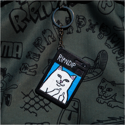 Lord Nermal Puzzle Keychain (Black)