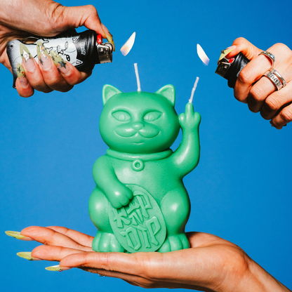 Lucky Nermal Candle (Green)