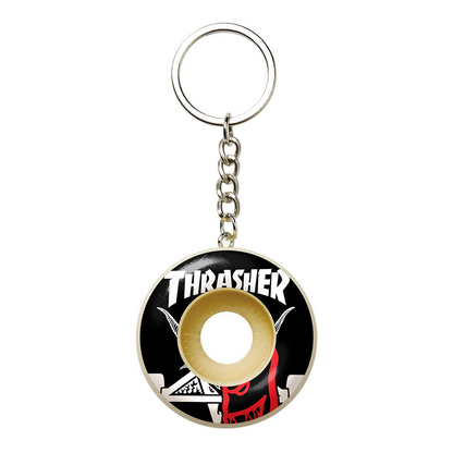 Spitfire x Thrasher Wheels 鑰匙圈