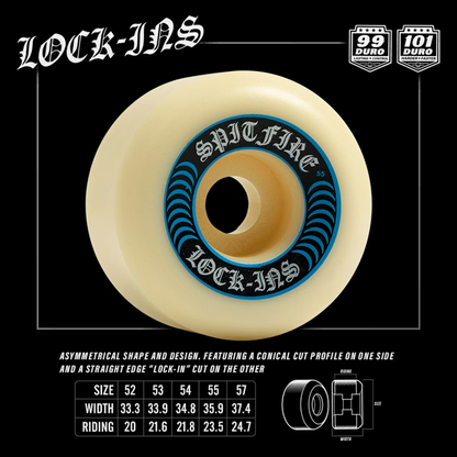 Spitfire F4 Lock Ins 52mm 99D