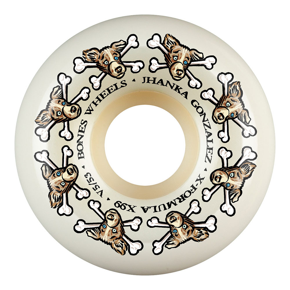 Bones Wheels X-Formula Jhanka Vato Dog 53/54mm 99A 輪組