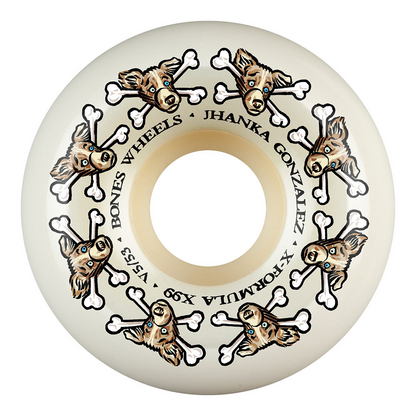 Bones Wheels X-Formula Jhanka Vato Dog 53/54mm 99A 輪組