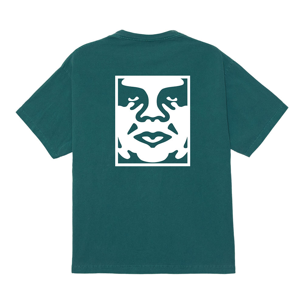 BOLD ICON FACE PIGMENT T-SHIRT