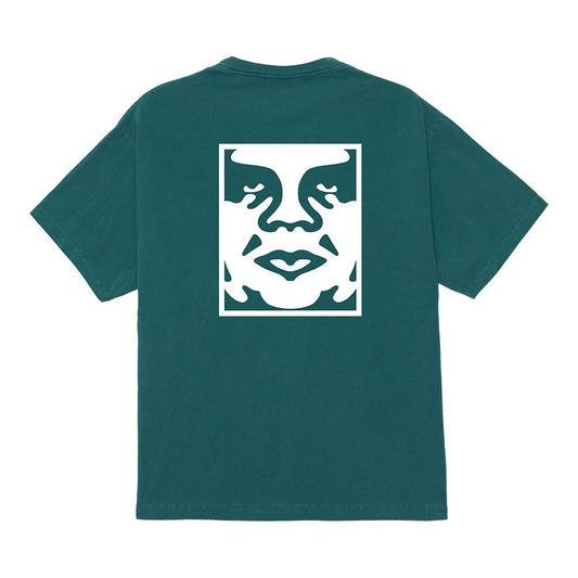 BOLD ICON FACE PIGMENT T-SHIRT