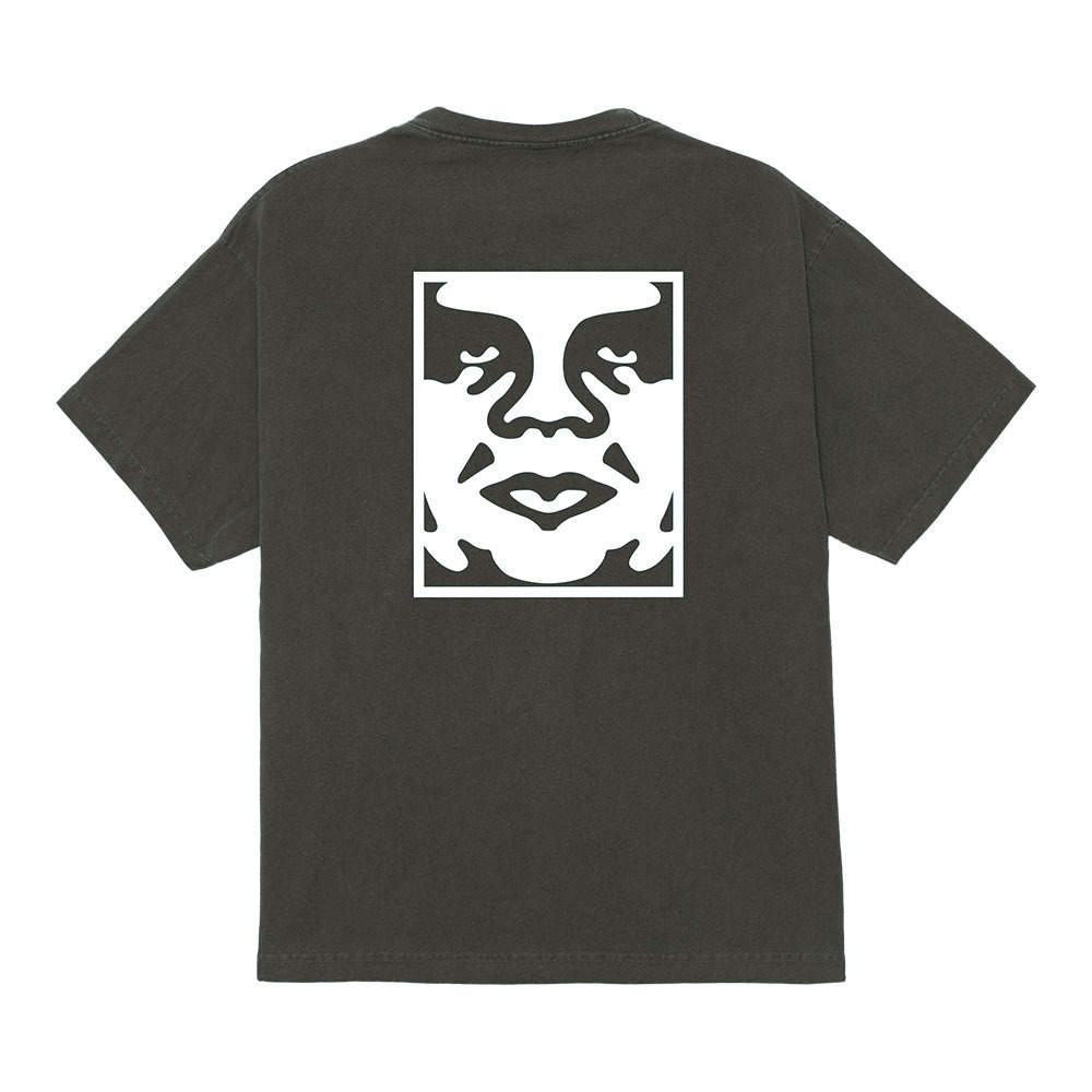 BOLD ICON FACE PIGMENT T-SHIRT