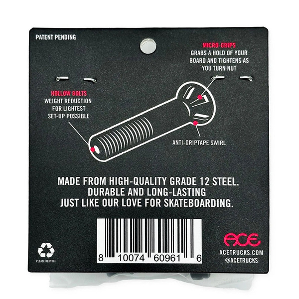 ACE Hollow Bolts Allen 7/8" 輕量螺絲組