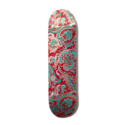 PAISLEY RED TURQUOISE