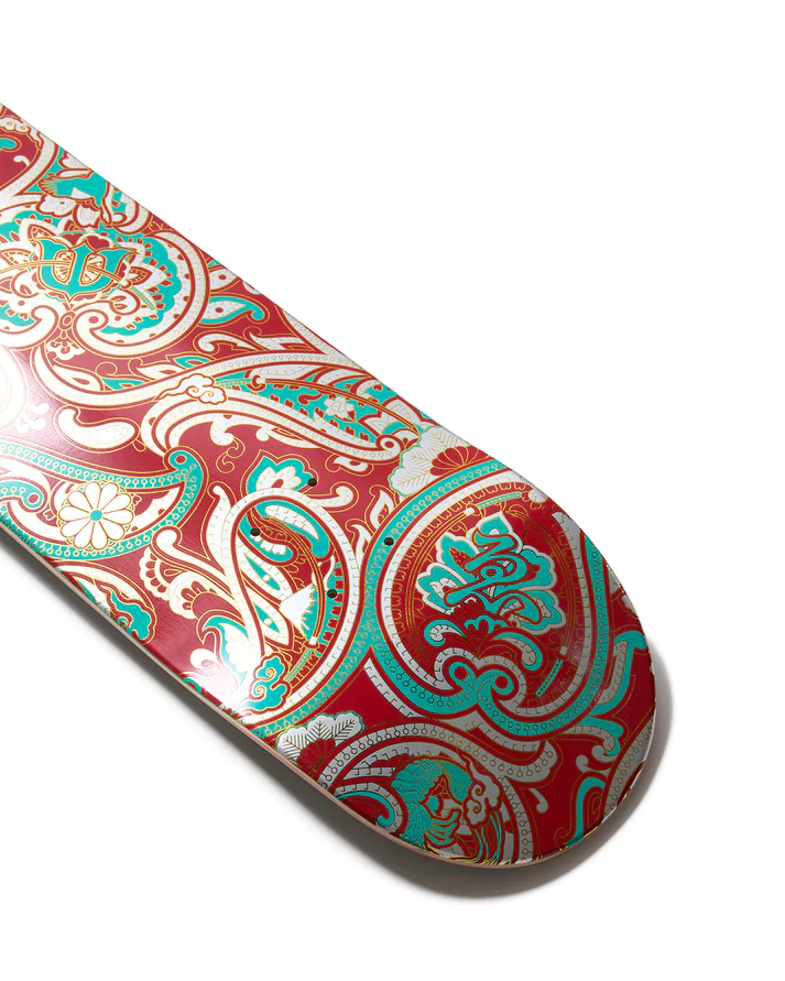 PAISLEY RED TURQUOISE