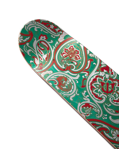 PAISLEY RED TURQUOISE