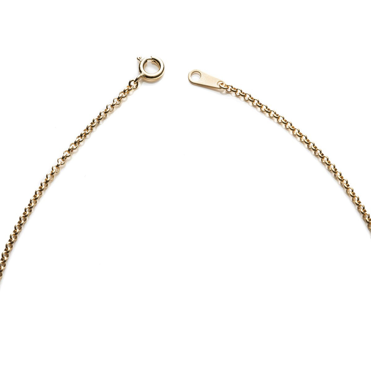 TIGHTBOOTH LOGO NECKLACE - BRASS